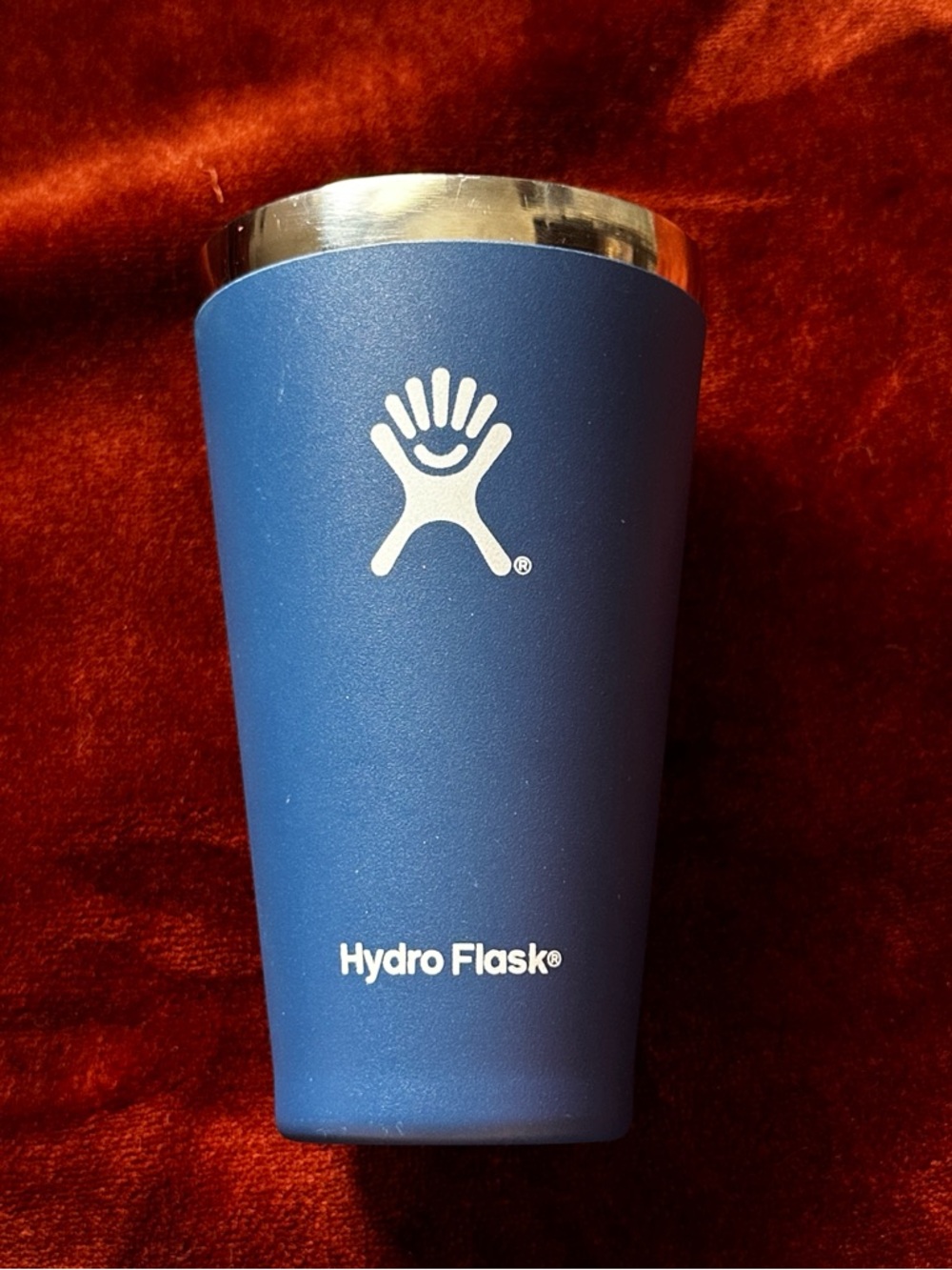 Hydro Flask Blue Stainless Tumbler